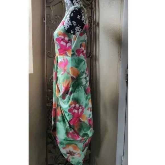 Venus,Sexy Multi-Floral Print,Strappy Chest,Draped Bodice,Excellent ConditionM - Picture 8 of 12